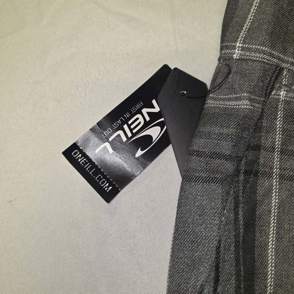 O'Neill Men's Gray Plaid Casual Shorts size 30 NWT - Picture 2 of 8